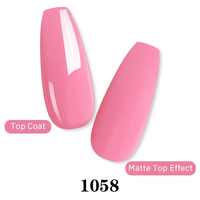 New 2022 Women Gel Nail Polish Pure Pink UV Gel Nail Polish Art Manicure Luxury Colorful Design For Ladies and Womens